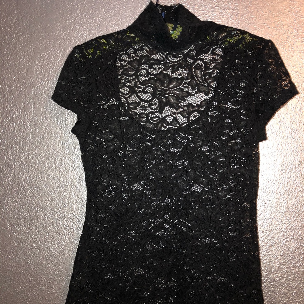 Express See-Through Blouse